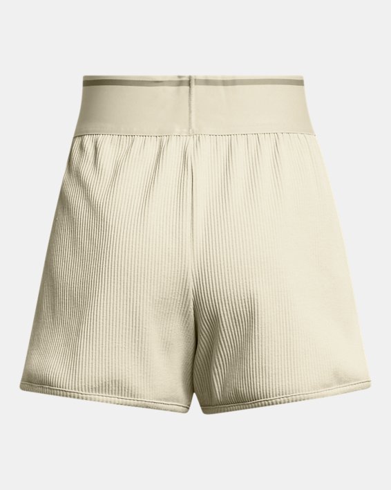 Women's UA Journey Rib Shorts in Brown image number 5
